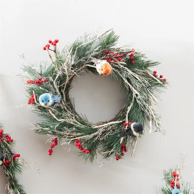 Snowbirds Wreath, 20"