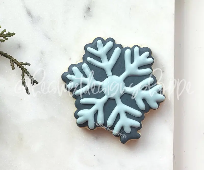 Snowflake Balloon - Cookie Cutter