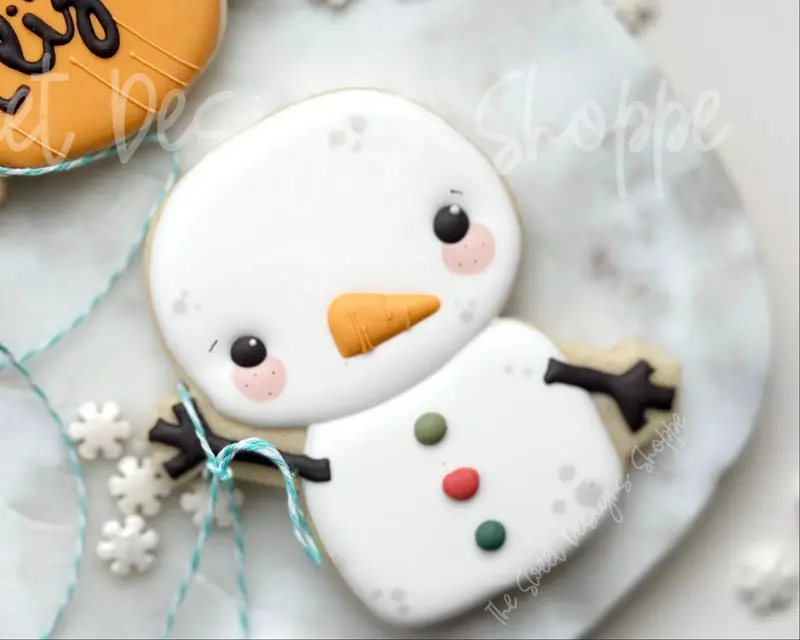 Snowman for Balloon - Cookie Cutter