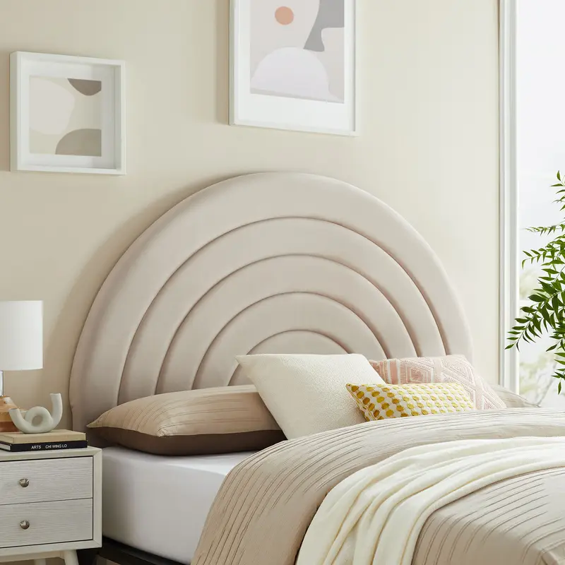 Solana Arched Performance Velvet King Headboard by Modway