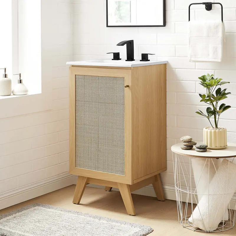 Soma 18” Bathroom Vanity Cabinet (Sink Basin Not Included) By Modway - EEI-6585