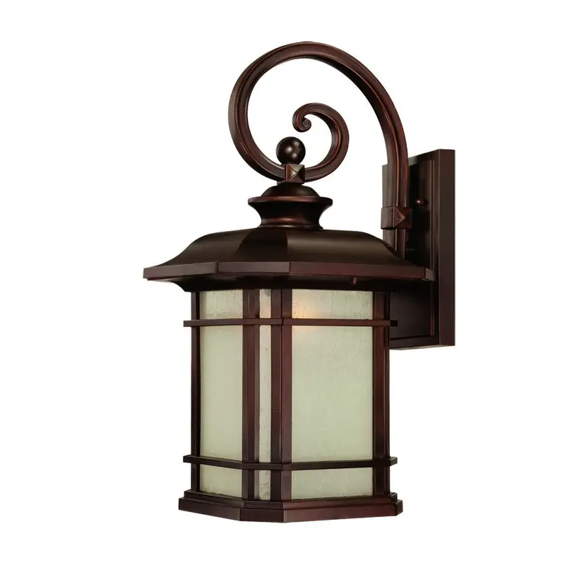 Somerset 1-Light Architectural Bronze Wall Light By Homeroots