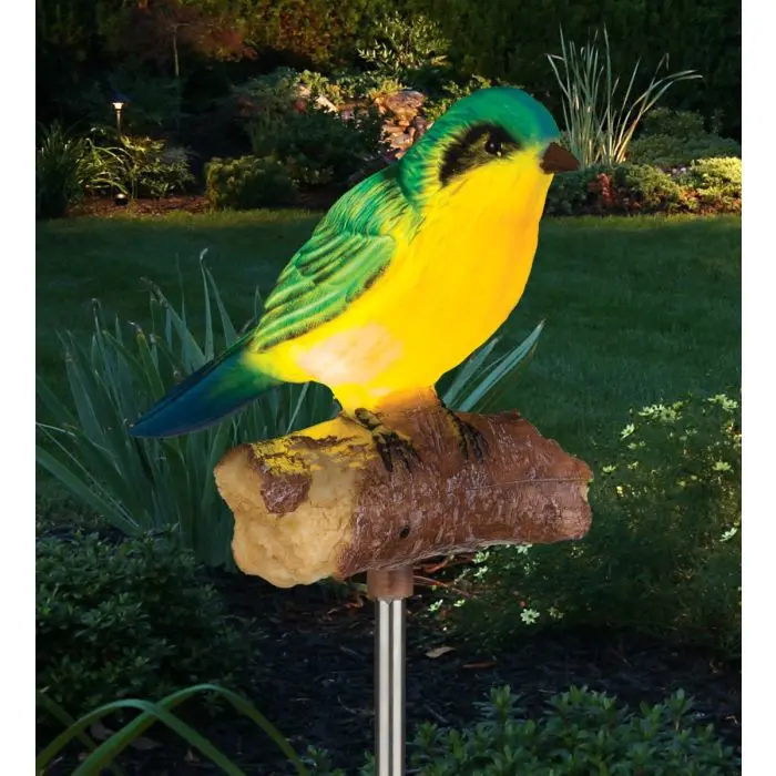 Songbird Solar/Sound Stake - Bluebird