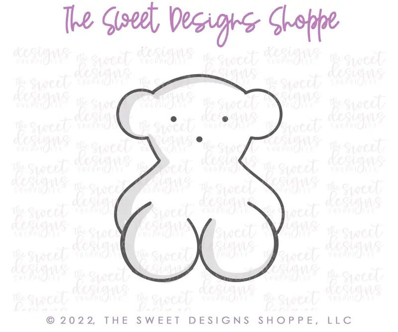Spaniard Teddy Bear - Cookie Cutter