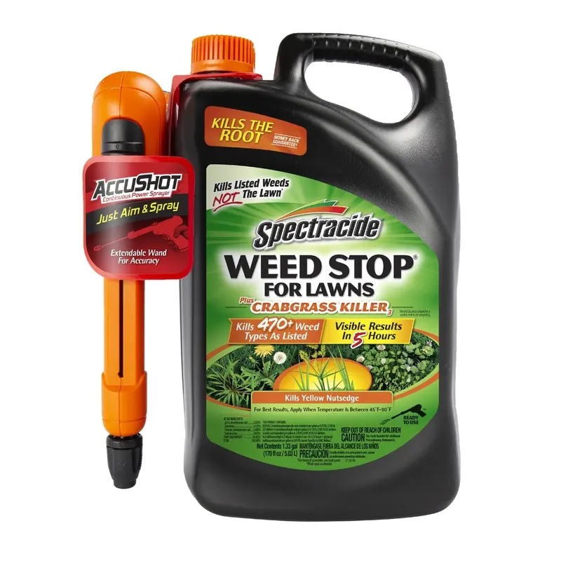Spectracide Weed Stop Crabgrass Killer RTU Liquid 1.33 gal (Pack of 4)