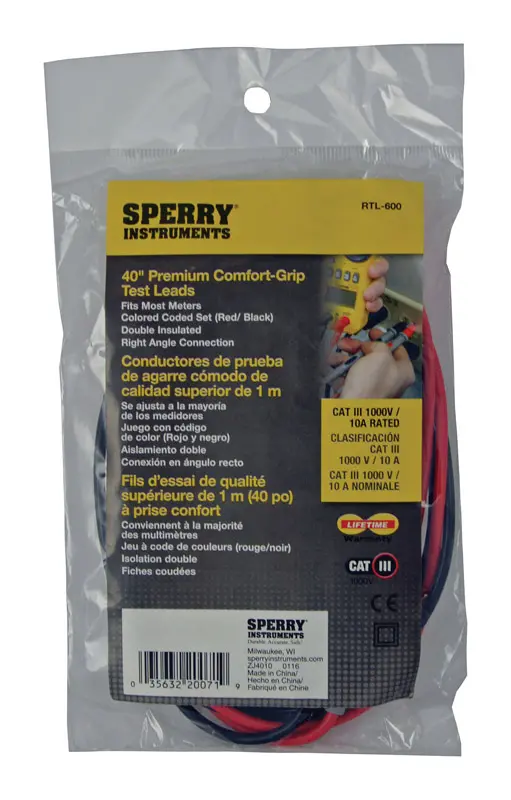 Sperry 1000 V Lead Wire Replacement - Open Box