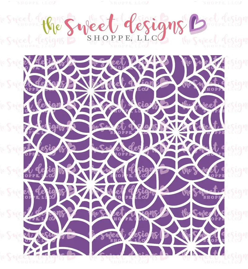 Spider Web Stencil