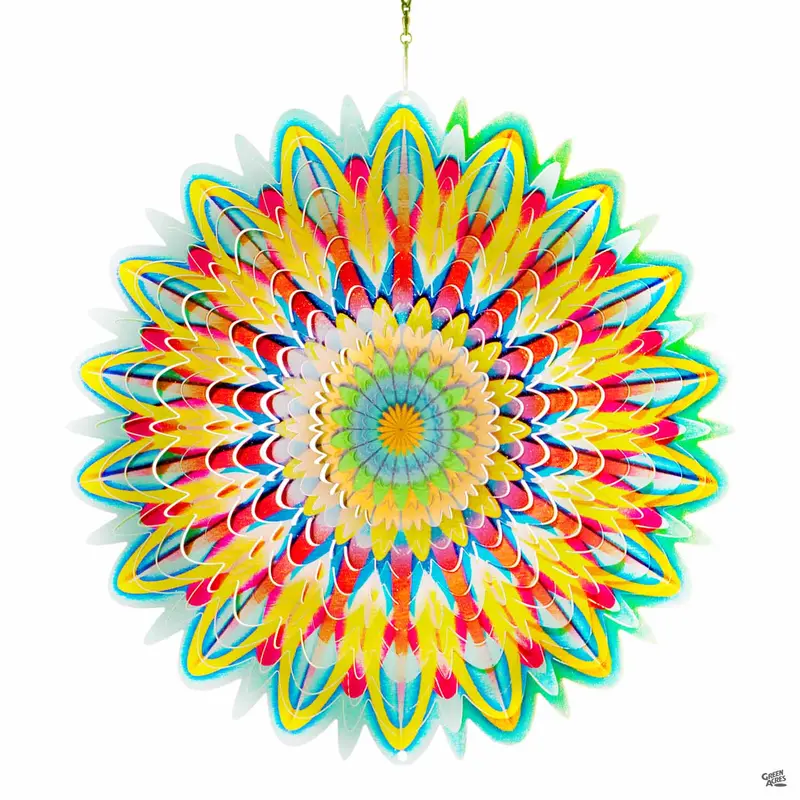 Spinfinity® Wind Spinner | Floral Mandala