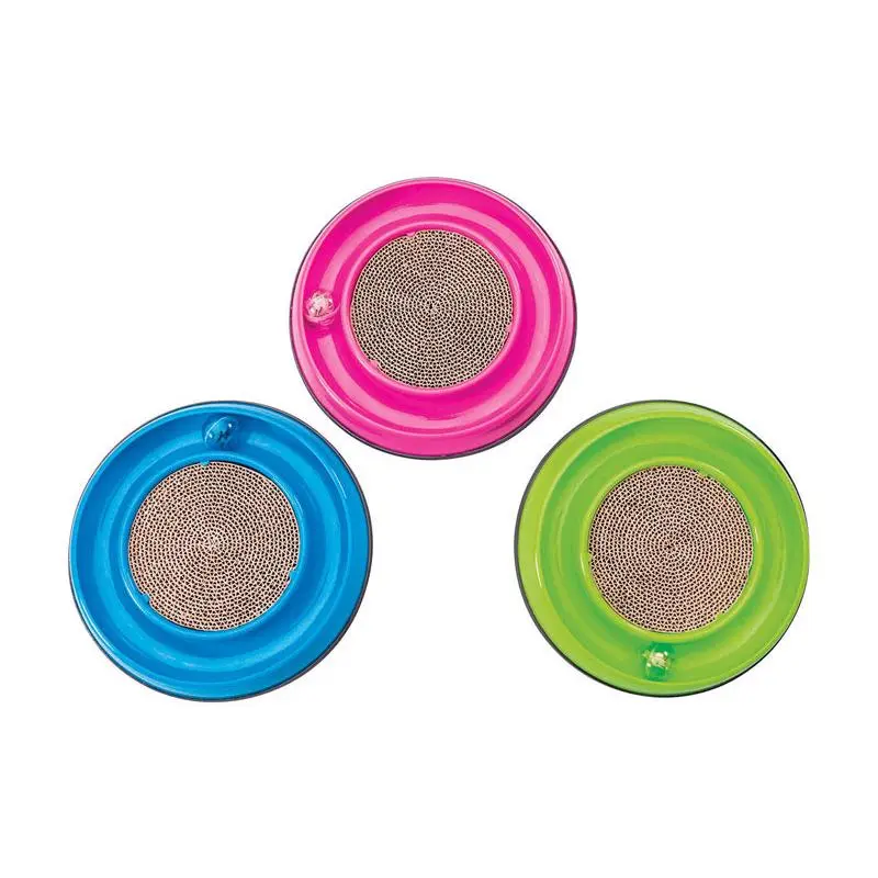 Spot Rockin' Plastic Assorted Cat Scratcher 1 pk - Open Box