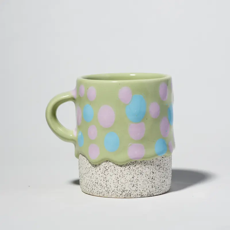 Spotty Cylinder Mug