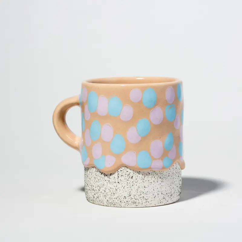 Spotty Cylinder Mug