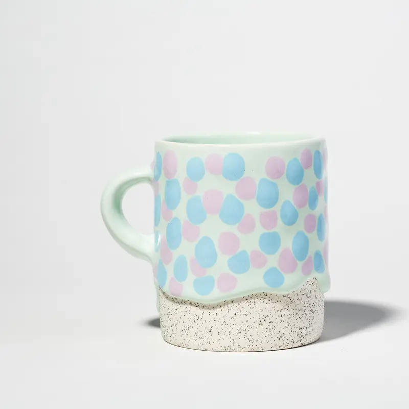 Spotty Cylinder Mug