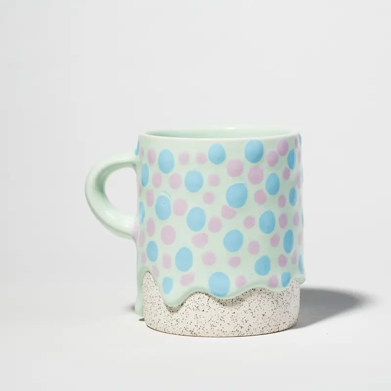 Spotty Cylinder Mug