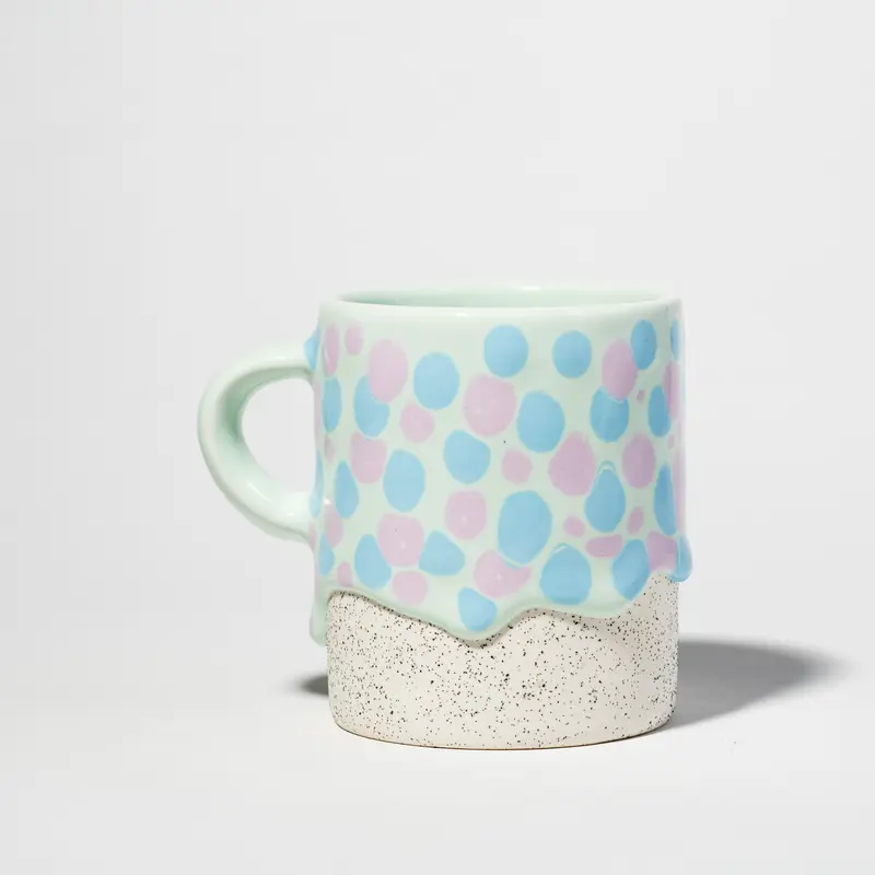 Spotty Cylinder Mug