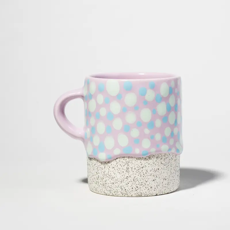 Spotty Cylinder Mug