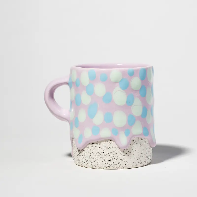 Spotty Cylinder Mug