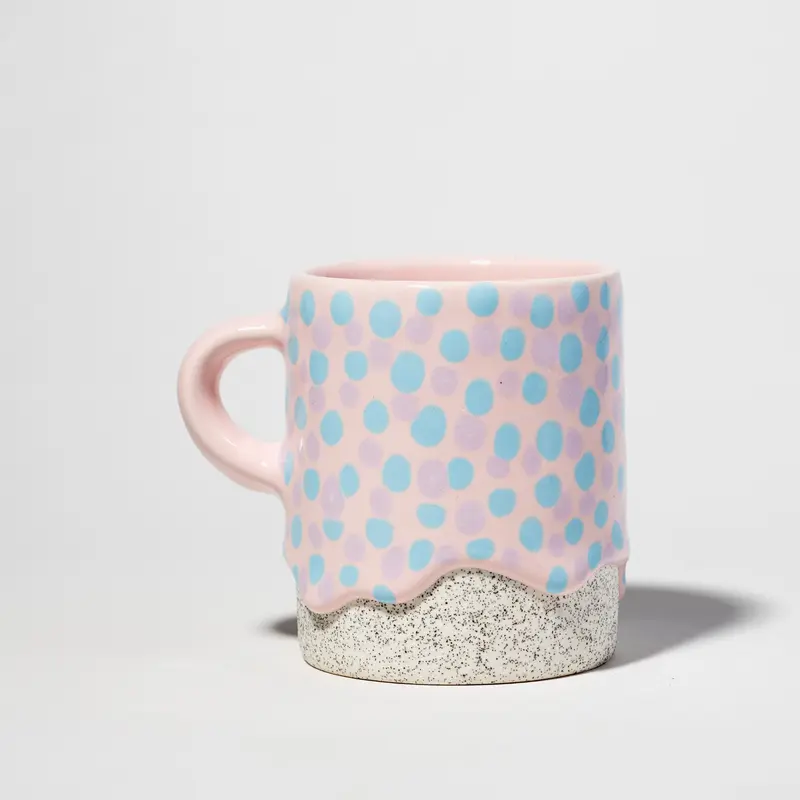 Spotty Cylinder Mug