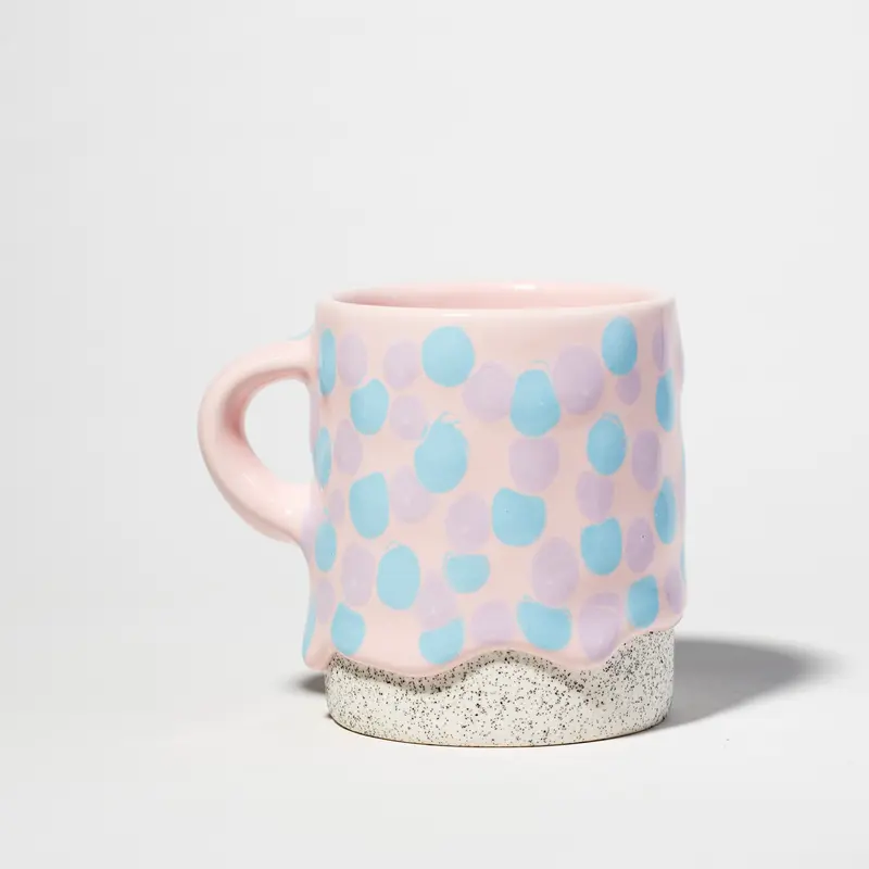 Spotty Cylinder Mug
