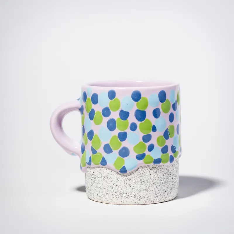 Spotty Cylinder Mug