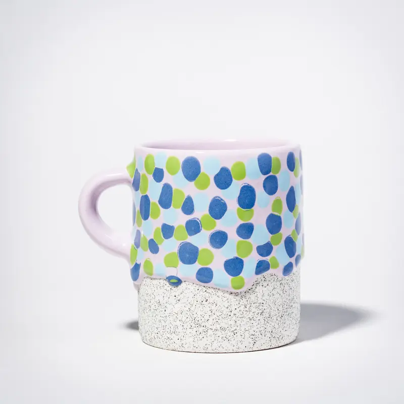 Spotty Cylinder Mug