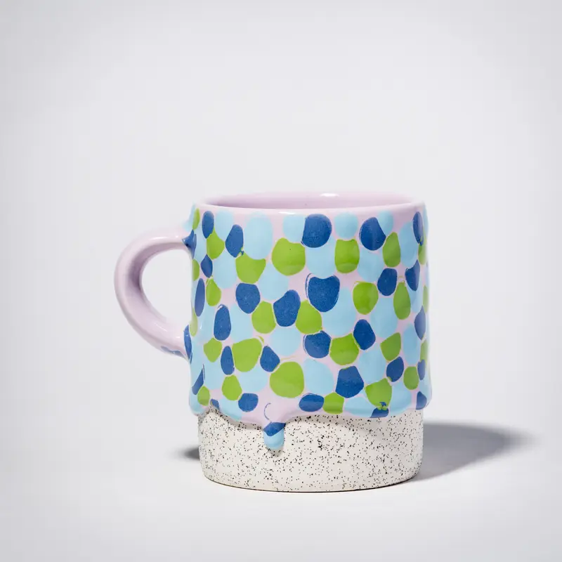 Spotty Cylinder Mug