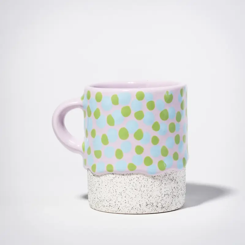 Spotty Cylinder Mug