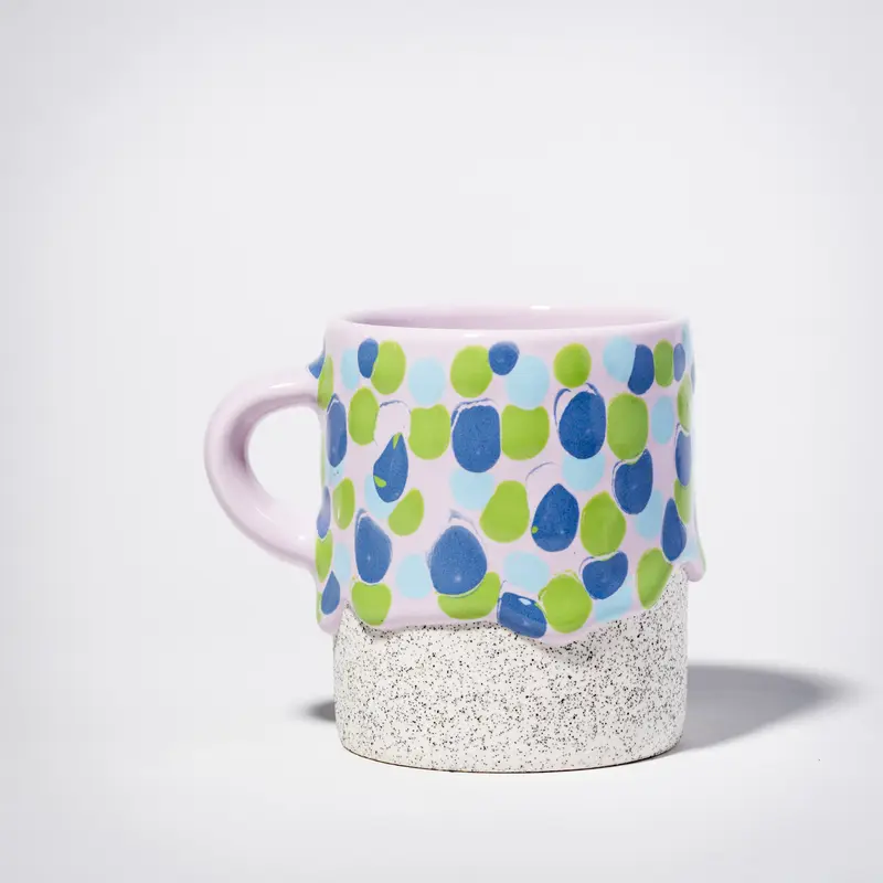 Spotty Cylinder Mug