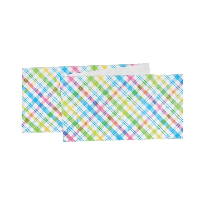 Spring Blossom Plaid runner