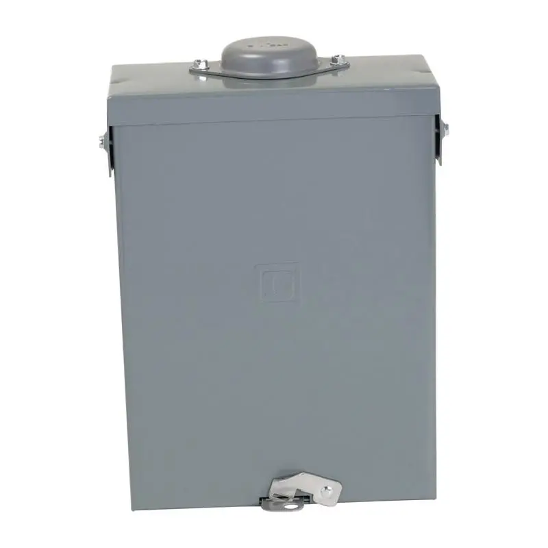 Square D HomeLine 100 amps 120/240 V 6 space 12 circuits Wall Mount Main Lug Load Center - Deal of The Week