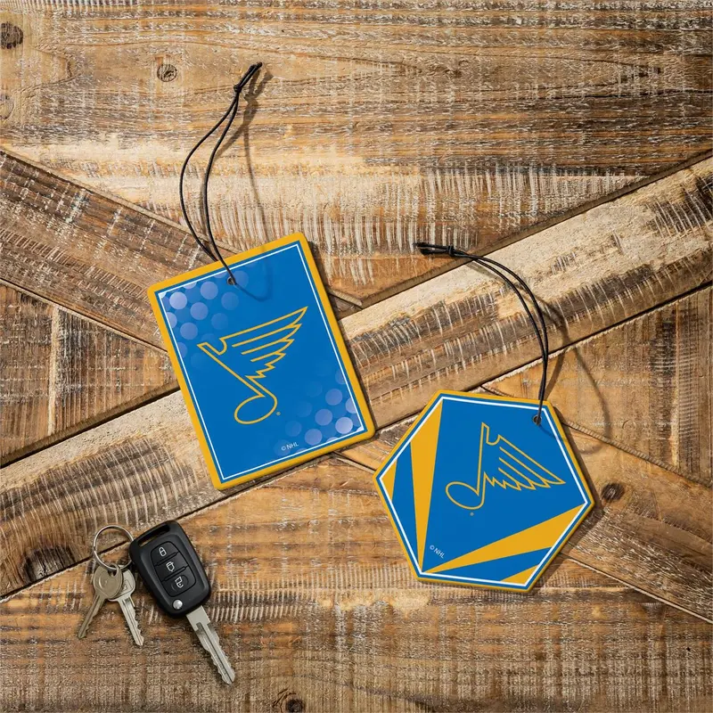 St Louis Blues Air Freshener, Set of 2