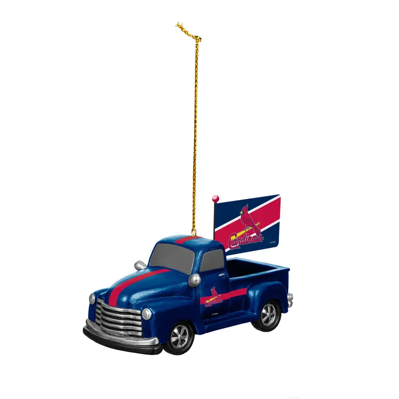 St Louis Cardinals Rally Truck Ornament