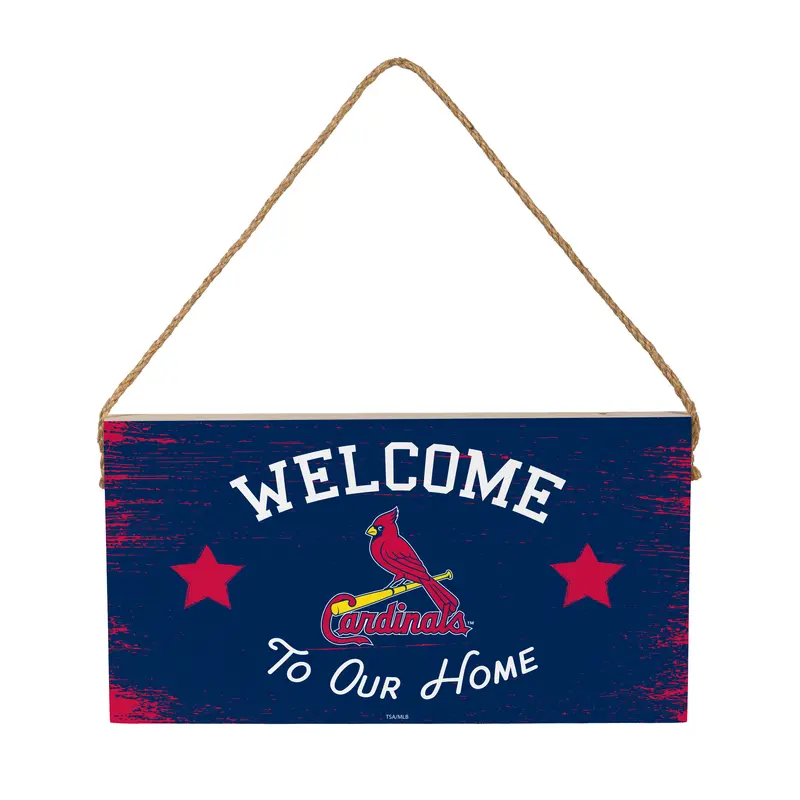 St Louis Cardinals Wood Wall Sign, 6x11
