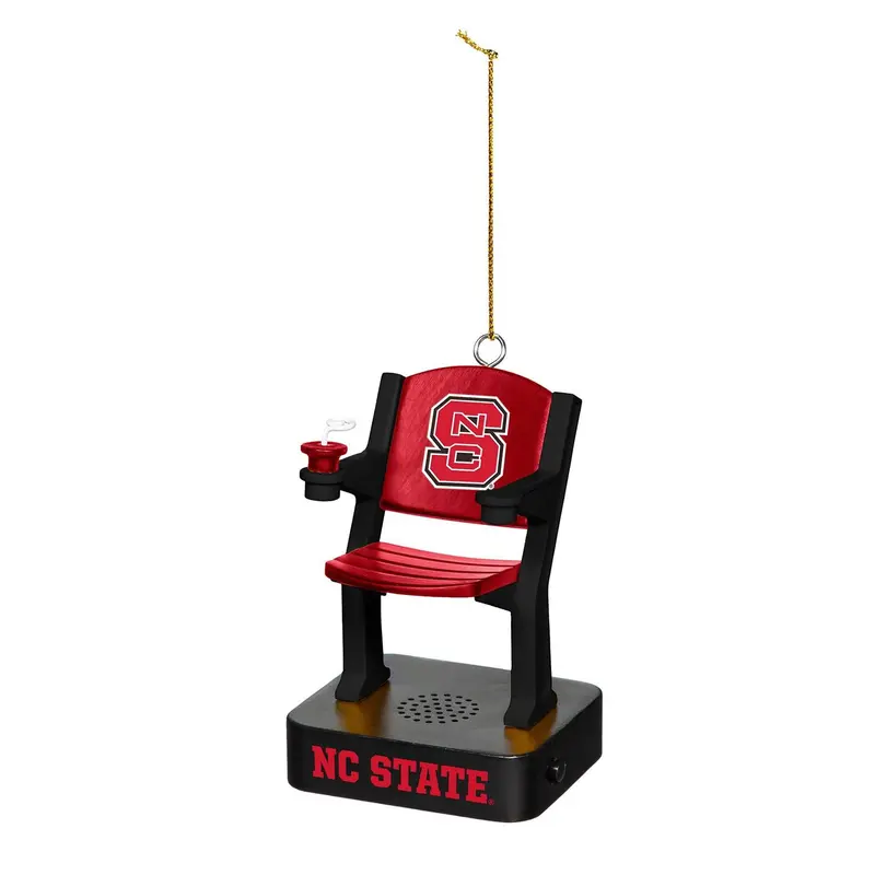 Stadium Seat Ornament, North Carolina State University