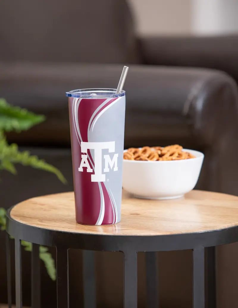 Stainless Steel Tumbler, 20oz, Texas A&M