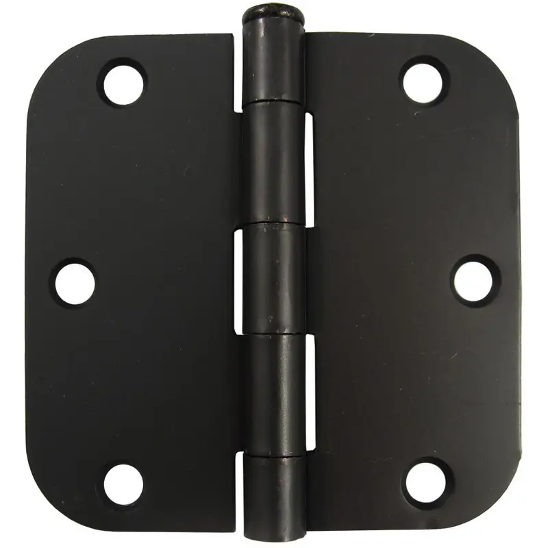 Standard Hinge, 3-1/2 Inches, 5/8" Radius Corner, Bulk Pack (100 Each), Oil-Rubbed Bronze by Stone Harbor Hardware