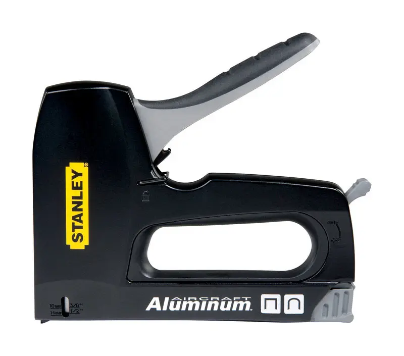 Stanley 3/8 in. Flat, Round Staple Gun Tacker - Open Box