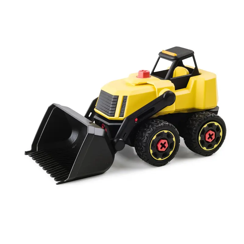 STANLEY Jr. Front Loader Toy Black/Yellow (Pack of 6)