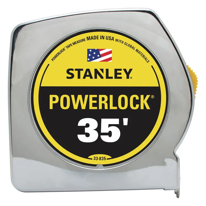 Stanley PowerLock 35 ft. L X 1 in. W Compact Tape Measure 1 pk - Deal of The Week