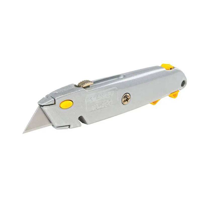 Stanley QuickChange 6-3/8 in. Retractable Utility Knife Gray 1 pk - Deal of The Week
