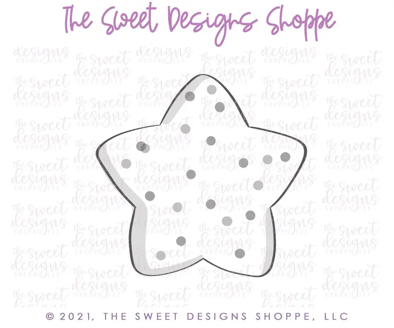 Star Frosted Cracker - Cookie Cutter