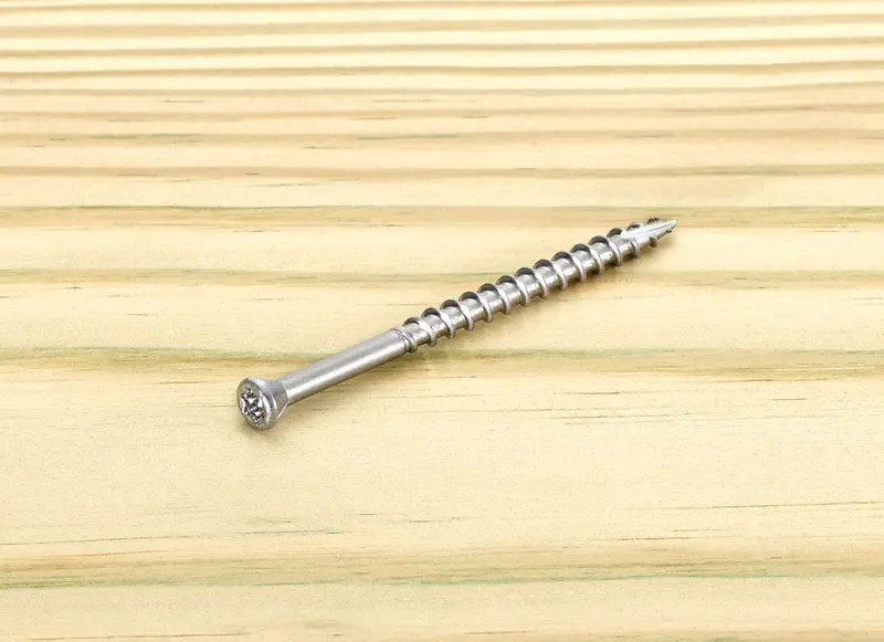 Starborn Deckfast No. 8 X 2-1/2 in. L Silver Star Trim Head Deck Screws 75 pk - Deal of The Week