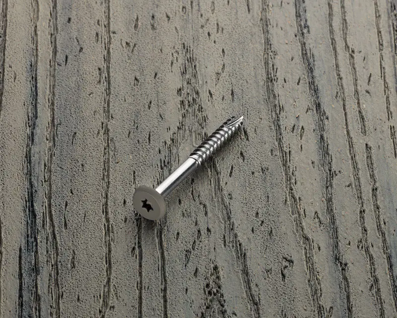 Starborn Deckfast No. 9 X 1-7/8 in. L Dark Gray Star Pan Head Fascia Screws 100 pk - Deal of The Week