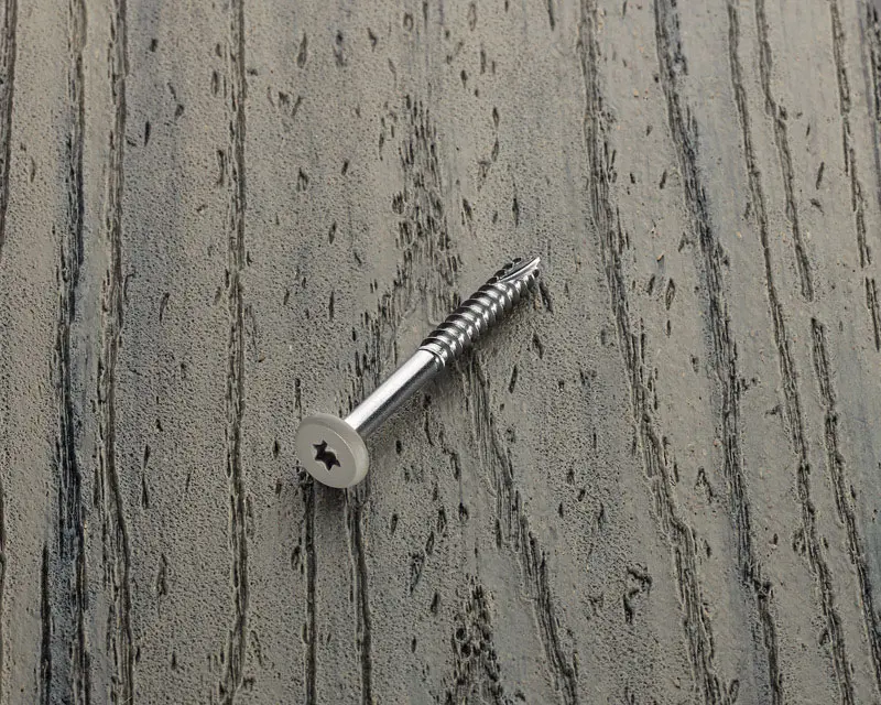 Starborn Deckfast No. 9 X 1-7/8 in. L Gray Star Pan Head Fascia Screws 100 pk - Deal of The Week