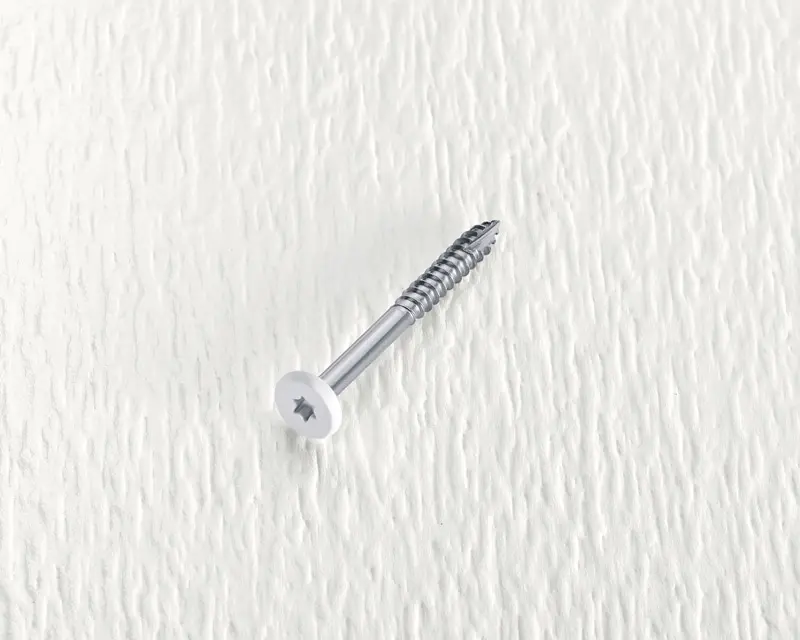 Starborn Deckfast No. 9 X 1-7/8 in. L White Star Pan Head Fascia Screws 100 pk - Deal of The Week