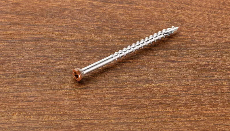 Starborn Headcote No. 8 X 2-1/2 in. L Brown Star Trim Head Deck Screws 350 pk - Deal of The Week