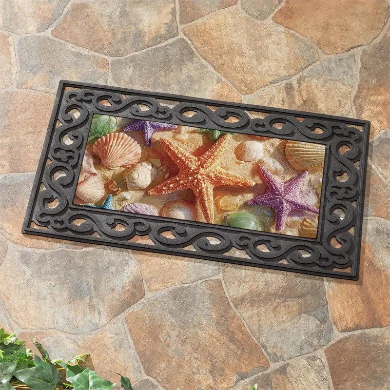 Starfish & Seashells Sassafras Switch Mat