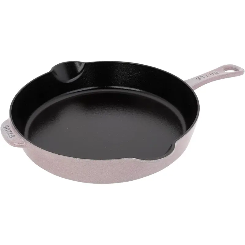 Staub Cast Iron 11-Inch Traditional Deep Skillet - Lilac
