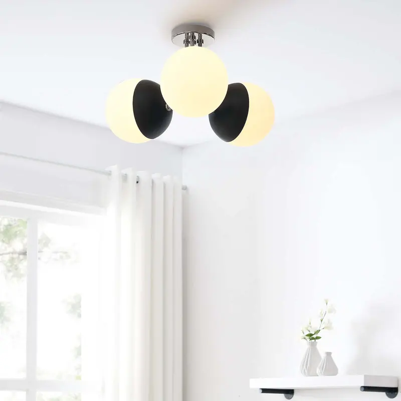 Stellar 3-Light Semi-Flush Ceiling Light By Modway - EEI-5656