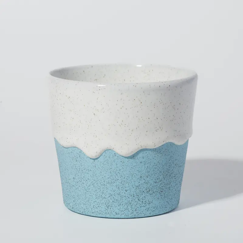 Still Speckle / Powder 5" Planter