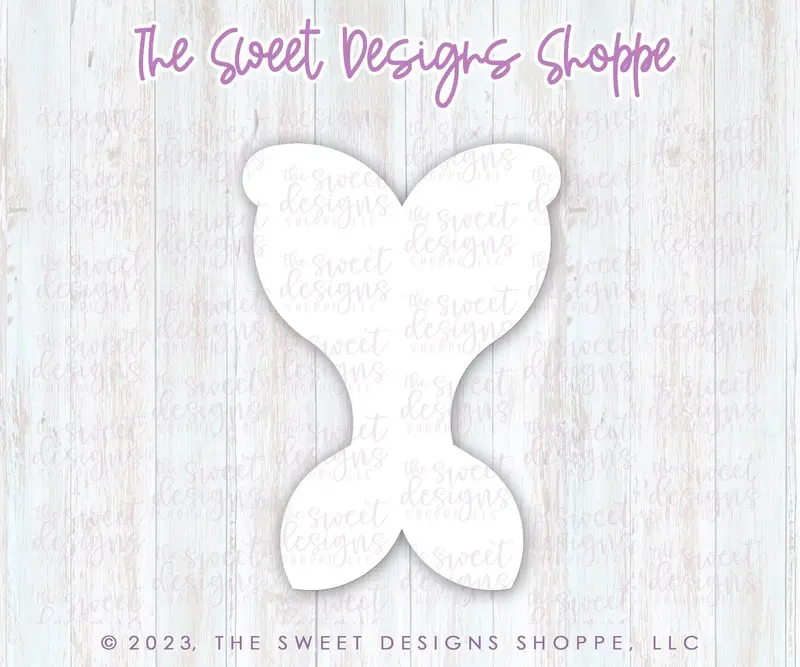 Straight Mermaid Tail - Cookie Cutter